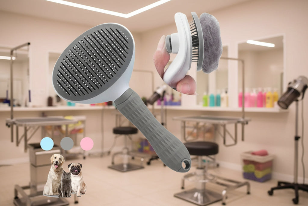 Pet Cat Hair Brush Dog Comb Grooming and Care Cat Brush Stainless Steel Comb for Long Hair Dog Cleaning Pets Cat Dog Accessories
