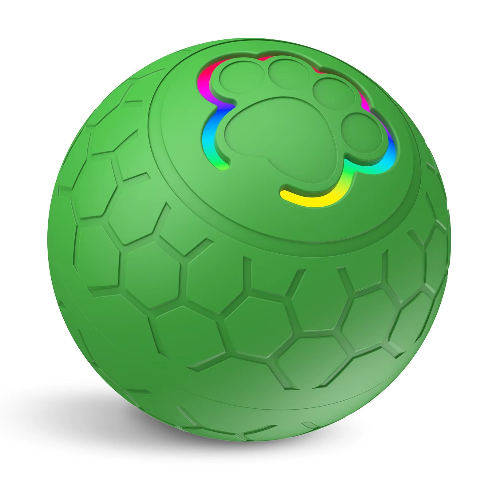 Smart Pet Ball Rechargeable LED Automatic Bounce Fun and Durable Interactive Toy for Daily Training of Dogs and Cats Ball