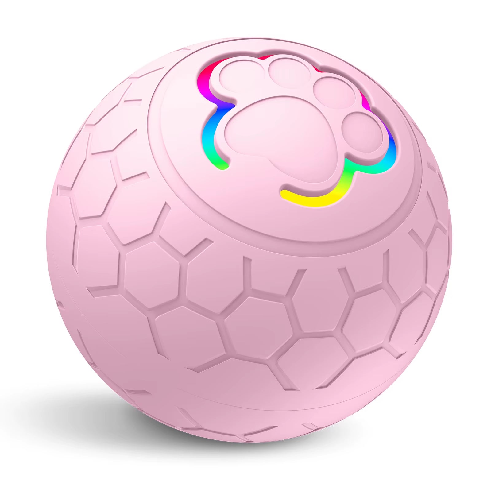 Smart Pet Ball Rechargeable LED Automatic Bounce Fun and Durable Interactive Toy for Daily Training of Dogs and Cats Ball
