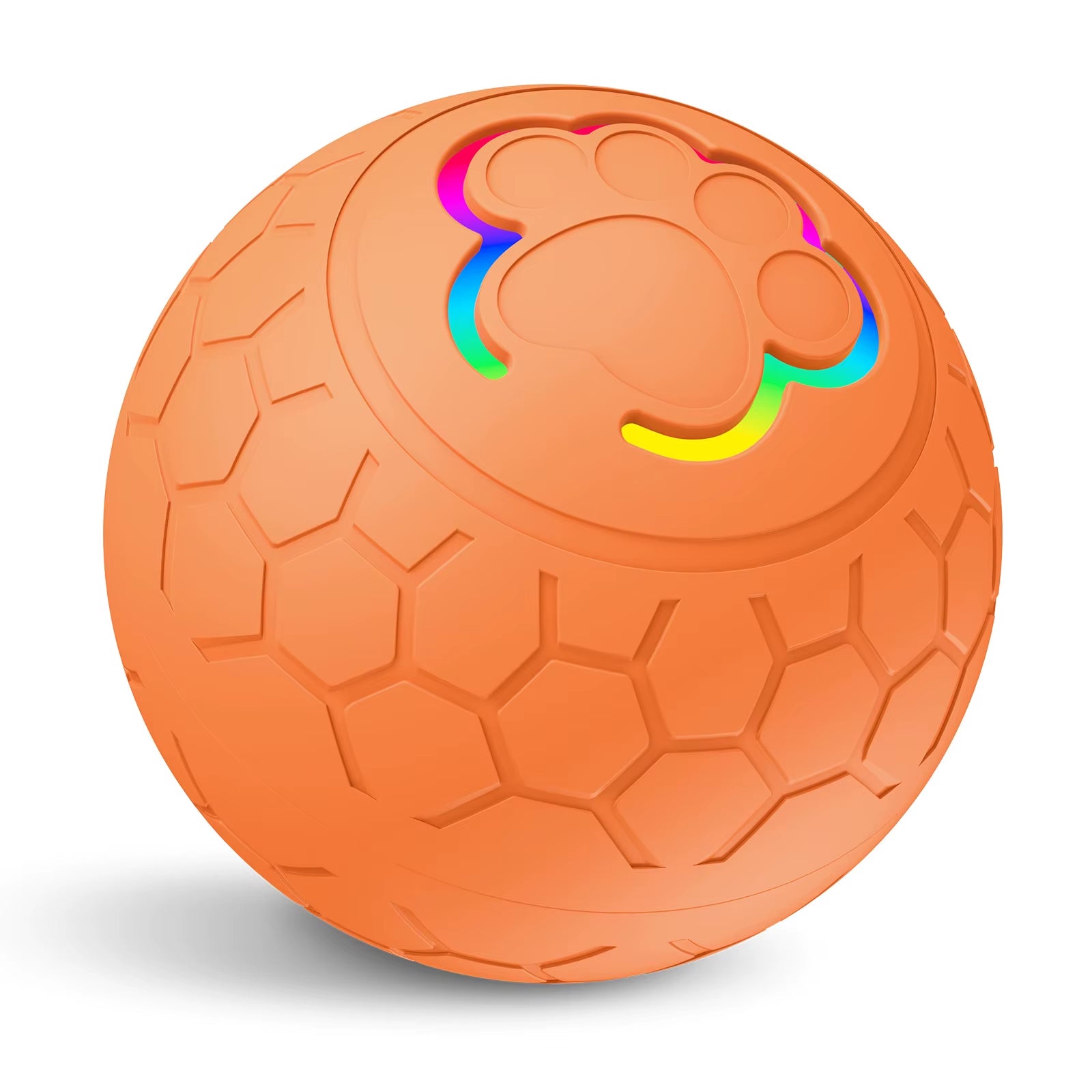 Smart Pet Ball Rechargeable LED Automatic Bounce Fun and Durable Interactive Toy for Daily Training of Dogs and Cats Ball