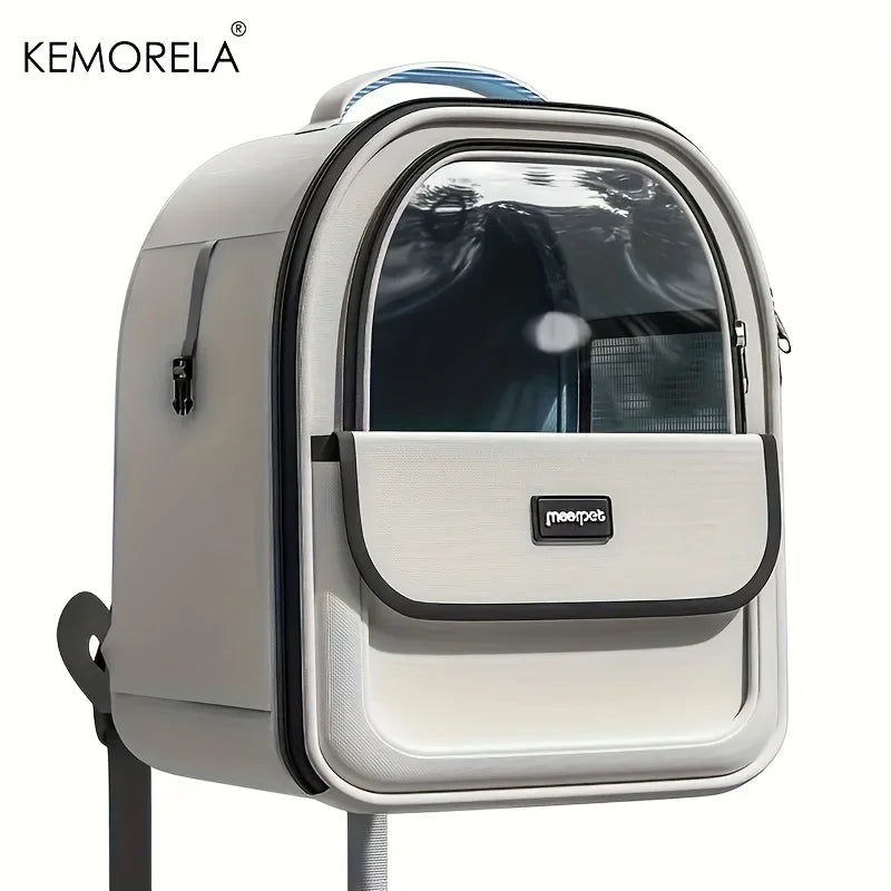 Pet Backpack for Cats and Dogs Large Outdoor Transparent Capsule Breathable Carrying Bag Pet Supplies