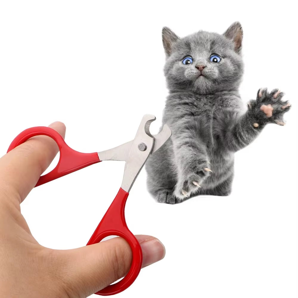 Cat Nail Scissors Pet Dog Nail Clippers Toe Claw Trimmer Professional Pet Grooming Products for Small Puppy Dogs Cat Accessories
